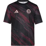 adidas FC Bayern München Pre-Match-Shirt 25/26 schwarz Kinder Gr. 176
