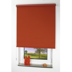 LIEDECO Seitenzug-Rollo, terracotta, Polyester - orange