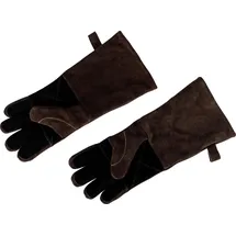 Petromax Grillhandschuhe XL Rindsleder dunkelbraun