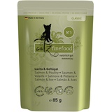 Catz Finefood Classic No. 5 Lachs & Geflügel 6 x 85 g