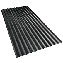 Gutta Dachplatte, Stärke: 2,3 mm, Kunststoff, schwarz