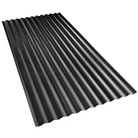Gutta Dachplatte, Stärke: 2,3 mm, Kunststoff, schwarz