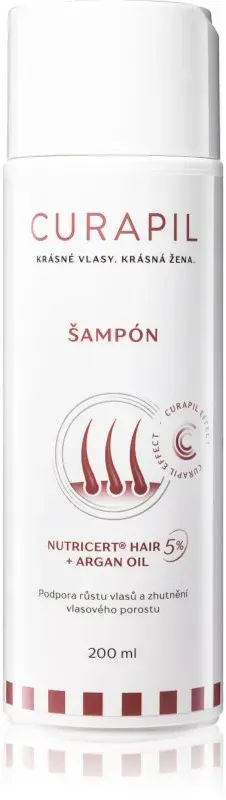 Curapil Shampoo Shampoo für schütteres Haar 200 ml