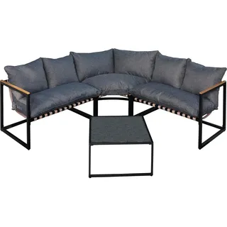 Hti-Living HTI-Living, Gartenlounge, Gartensitzgruppe Eckbank und Tisch