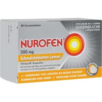 RECKITT Nurofen 200 mg Schmelztabletten Lemon 48 St.