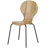 Stapelstuhl   ¦ holzfarben ¦ Maße (cm): B: 47 H: 86 T: 56.0