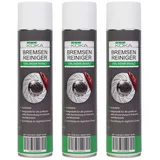 KOKA 3x Set Bremsen-Reiniger 360° Spray Teile-Reiniger Bremsenreiniger (Spar-Set, [3-St. 3x 660ml Dose Reinigung Entfettet für Auto Bremsen Maschinen Motor Kupplung etc)