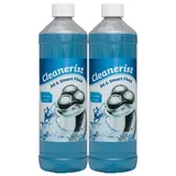 Cleanerist | 2x 1 Liter Scherkopfreiniger Nachfüllflüssigkeit für Philips Quick Clean Kartuschen (z.B. Series 3/5/7/9000) – Ersatz zum Nachfüllen von 20 Reinigungskartuschen (CC13/CC16) für Station