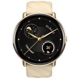 Zeblaze GTR 3 Pro BT 10,70 mm Aluminiumgehäuse Gold Sportarmband One Size