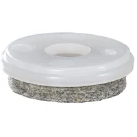 Wagner QuickClick Einsatz Möbelgleiter ULTRASOFT zum Eindrücken; ø 25 mm; natur; 20 Stück