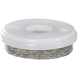 Wagner QuickClick Einsatz Möbelgleiter ULTRASOFT zum Eindrücken; ø 25 mm; natur; 20 Stück