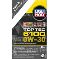 LIQUI MOLY Top Tec 6100 0W-30 1 L