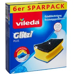 vileda Glitzi plus Topfreiniger, 6 St.