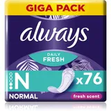 Always Daily Fresh Normal Slipeinlagen mit Parfümierung 76 St.