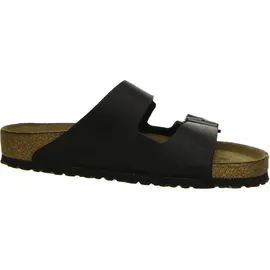 Birkenstock Arizona Weichbettung Naturleder geölt schwarz 46