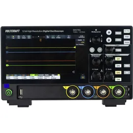 VOLTCRAFT DOV704 Digital-Oszilloskop 70 MHz 4-Kanal 1,25 GSa/s 50 Mpts 12 Bit