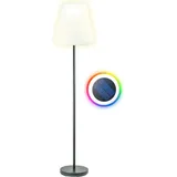 Schwaiger Solarleuchte Kunststoff 150,0 cm inkl. Fernbedienung weiß