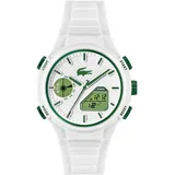 Lacoste Analoge-Digitale Multifunktions-Quarzuhr für Herren Kollektion LC33 mit Silikonarmband