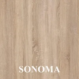 alpimeble Rechteckiger Esstisch 160 – 210 cm Sonoma