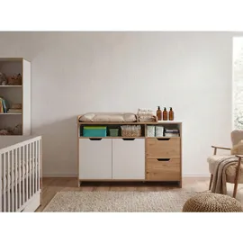 Arthur Berndt Babyzimmer, SET Maxim 2-tlg. Wickelkommode Babybett
