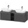 Duravit D-Neo Konsolenwaschtischunterbau wandhängend Graphit Matt 1400x550x459 mm - DE4950B70490000 DE4950B70490000
