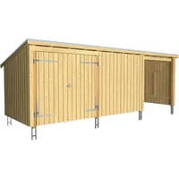 Plus Nordic Multi Gartenhaus 14 m2 - 3 Module