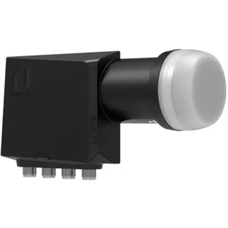 Inverto IDLT-QTL412-ULTRA-OPN Quattro-LNB Teilnehmer-Anzahl: 4 Feedaufnahme: 40mm Schwarz