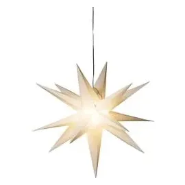 Konstsmide 5970-200 Weihnachtsstern Stern Warmweiß LED Weiß EEK: G (A - G)
