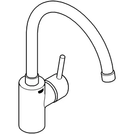 Grohe Concetto Niederdruck chrom 31132001