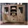 MASSIVMOEBEL24.DE Highboard 140 x 120 x 40 cm Grau