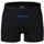 multifanshop Boxershorts Bochum - Herzschlag blau/schwarz XL