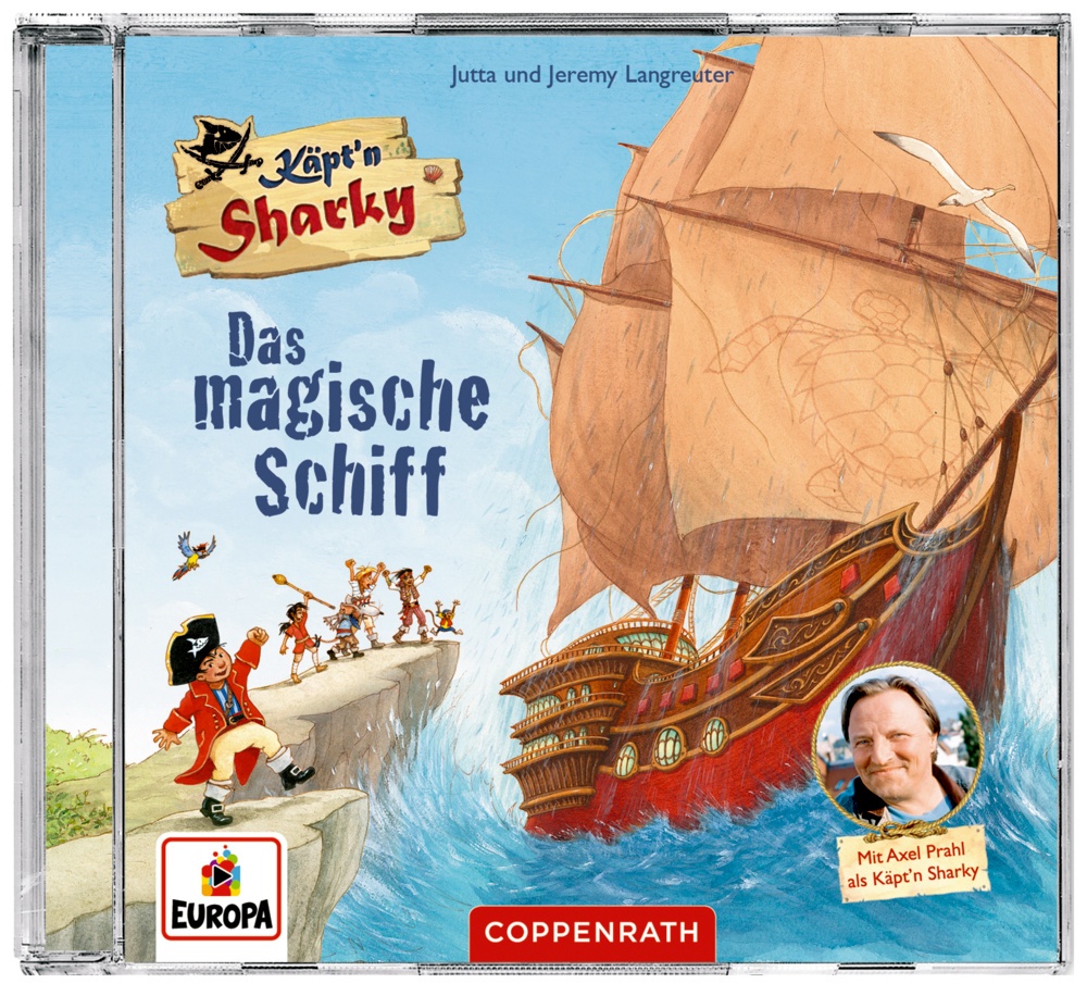 Cd Hörspiel: Käpt'n Sharky - Das Magische Schiff Audio-Cd - Jutta Langreuter  Jeremy Langreuter (Hörbuch)