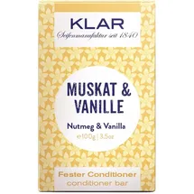 Klar Seifen Nutmeg & Vanille fester Conditioner Bar 100 g