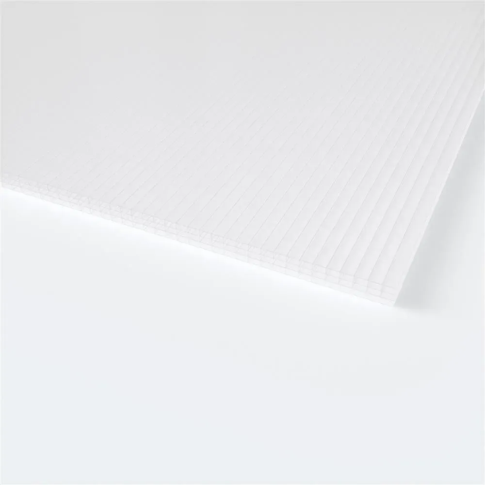 Exolon® Doppelstegplatten 10 mm multi S4P Weiß/Opal - Polycarbonat 2100 x 2500