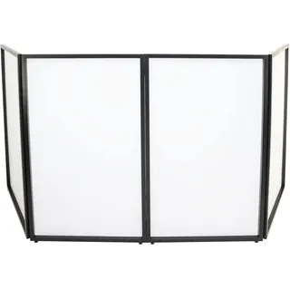 Faltbare DJ-Leinwand, weiße Fassade, DJ-Kabine, faltbar