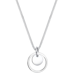 Elli Kreis Rund Geo Trend 925 Sterling Silber Ketten   Damen 