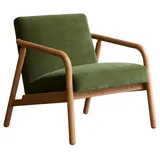 Tikamoon Sessel Axel Samt grün