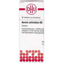 AURUM COLLOIDALE D 6 Tabletten 80 St.