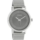 Oozoo Damen Armbanduhr Timepieces Analog Metall silber UOC10625 - Silber