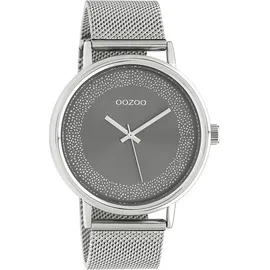 Oozoo Damen Armbanduhr Timepieces Analog Metall silber UOC10625 - Silber