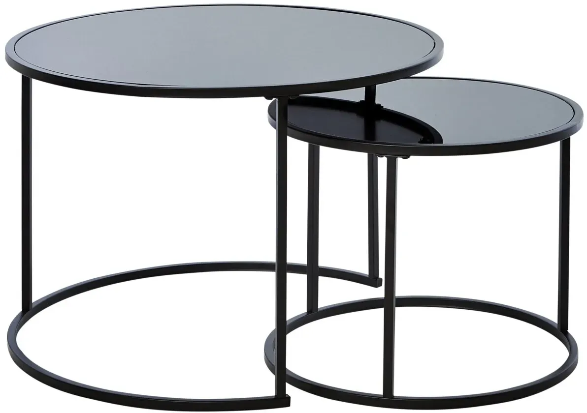 Jahnke Couchtisch-Set (2er)  SOL - B/H/T ca. 73,40x50,00x73,40