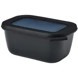 Mepal Cirqula rechteckig nordic black 0,75 l