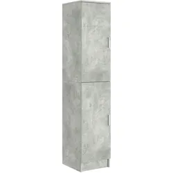 vidaXL Buffet-Schrank Beton grau MDF mit betonähnlicher Laminierung