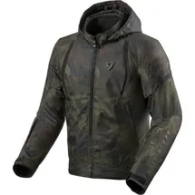 RevIt! Revit Flare 2 Textiljacke wasserdicht - Dunkelgrün - S