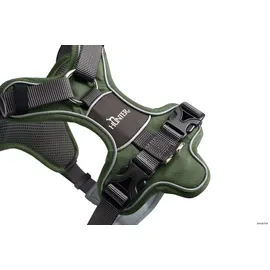 Hunter Divo Hundegeschirr Grün/Grau L-XL
