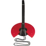 Helit Kugelschreiberständer Schwarz/Rot