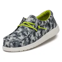 HEYDUDE Hey Dude Mokassin Hey Dude Wally Youth Camodino grau 34