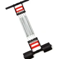 Youyijia 3-in-1 Brustmuskeltrainer Chest Expander 5 Federn Krafttraining Brustmuskel