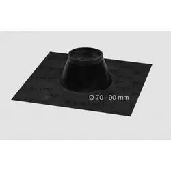 SIGA Fentrim Manschette schwarz Durchmesser 70-90mm