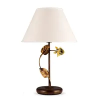 Helios Leuchten 4037510-1 Florentiner LED Tischleuchte antik-braun | florale